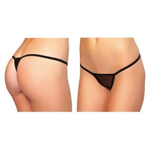 Low Rise Tül G-String