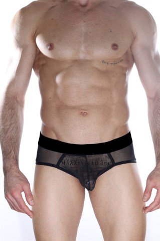 Desenli Mini Şort Jockstrap ABM7732