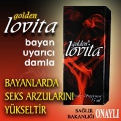 Golden Lovita Bayan Uyarıcı Cinsel İstek Artırıcı Damla