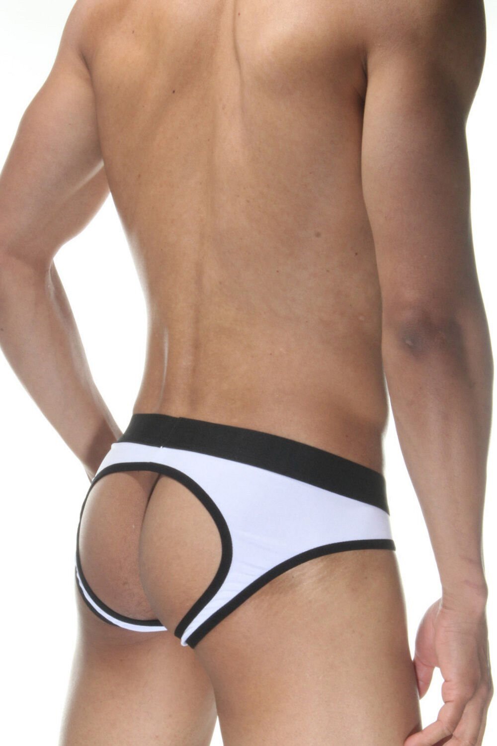 Beyaz Erkek Jockstrap AM9884