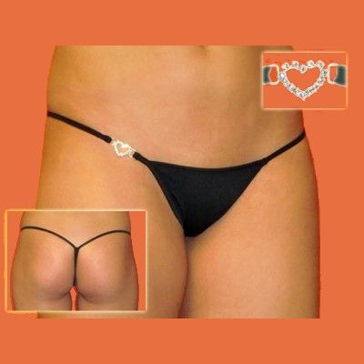 Kapli Parlak Taşlı Seksi Tanga ABM2901