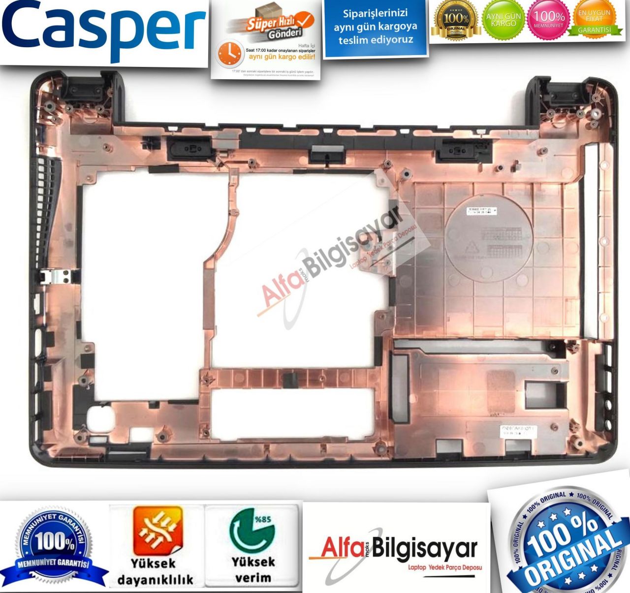 Casper nirvana siyah Mt50 Mt55 ckv cku cky chy chu chd Alt kasa Bottom Case Sıfır Orjınal