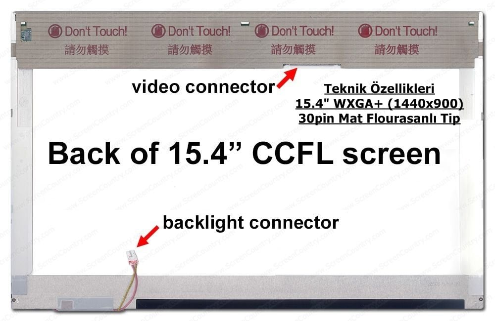 15.4 CLAA154WP05A B154PW02 V.2 v.3 LTN154U1 LTN154U2  LTN154BT01 LP154W02 LP154WE1 LP154WE01 LTN154CT01 LTN154BT05 LTN154MT02 LTN154MT06 LTN154P1 LTN154P2 LTN154P3 LTN154P4 N154C1-L01 N154C3-L01 N154C5-L01 N154Z1-L01 LP154WU1 1600*900 ÇÖZÜNÜRLÜKLÜ WUXGA