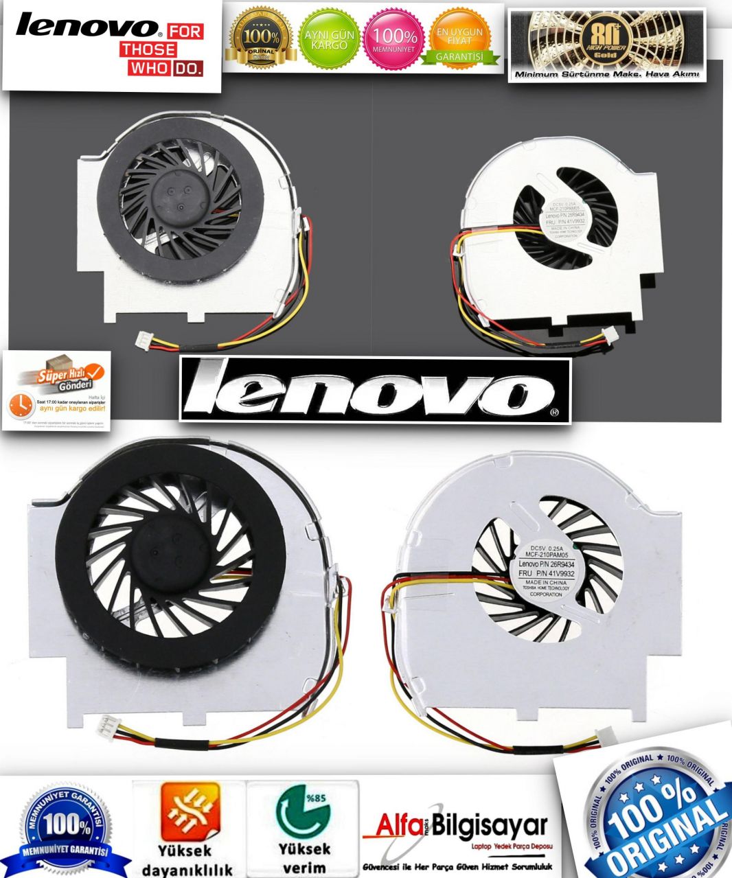 IBM Lenovo Thinkpad T60 T60P 41V9932 41W6407 laptop notebook PC CPU Cooling Fan Fan Cooling