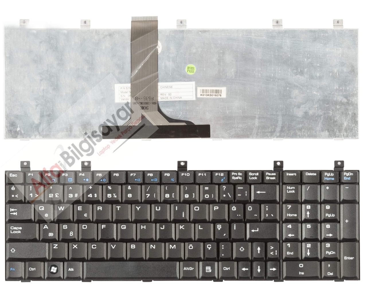 MSI MS1682 MS-1682 KLAVYE LG E500 kLAVYE Tuş Takımı