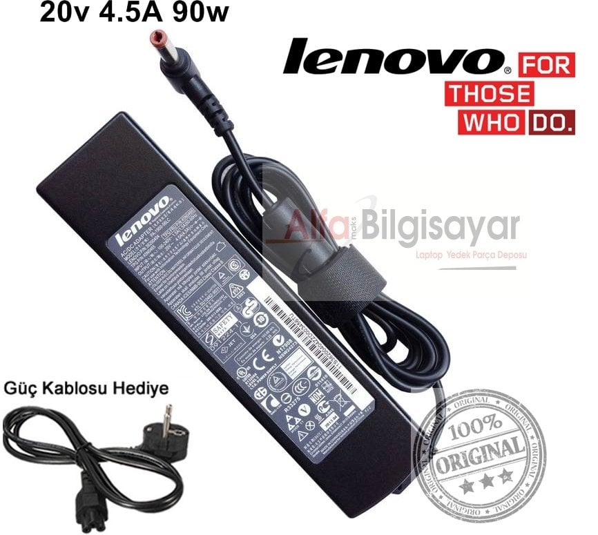 Lenovo 20v 4.5a 90w Standart Uç 5.5*2.5mm Orjinal CPA-A090a