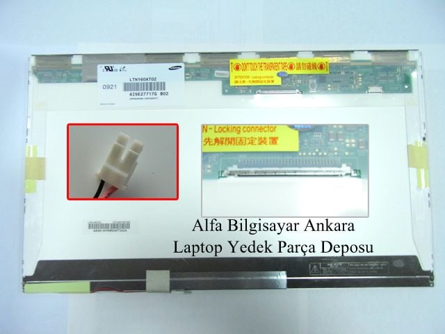 Samsung LTN160AT01 16.0 inch Laptop Lcd Ekran, Notebook Lcd Panel, LTN160AT01-001, LTN160AT01-A01, LTN160AT01-A02, LTN160AT02-002, LTN160AT02-H01, Laptop Screen