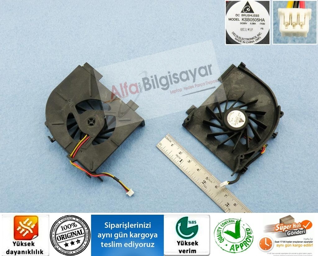 Hp Pavilion Dv5 DV5-1000 Dv6-1000 Intel Cooling Fan