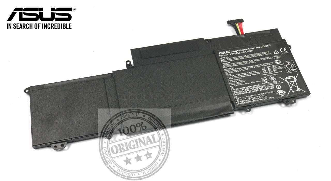 Asus Zenbook C23UX32 C23-UX32 UX32, Orjınal Batarya UX32A, UX32E UX32V, UX32VD UX32L, UX32LA, UX32LN Batarya Orjinal Asus Pili