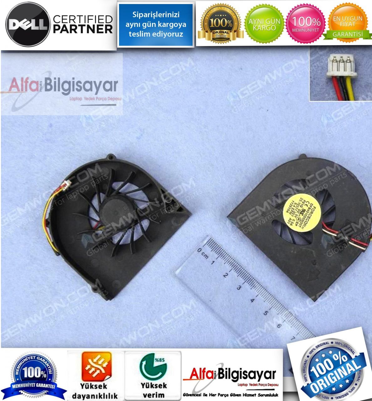 Dell inspiron N5010 5010 15R Fan Cooling