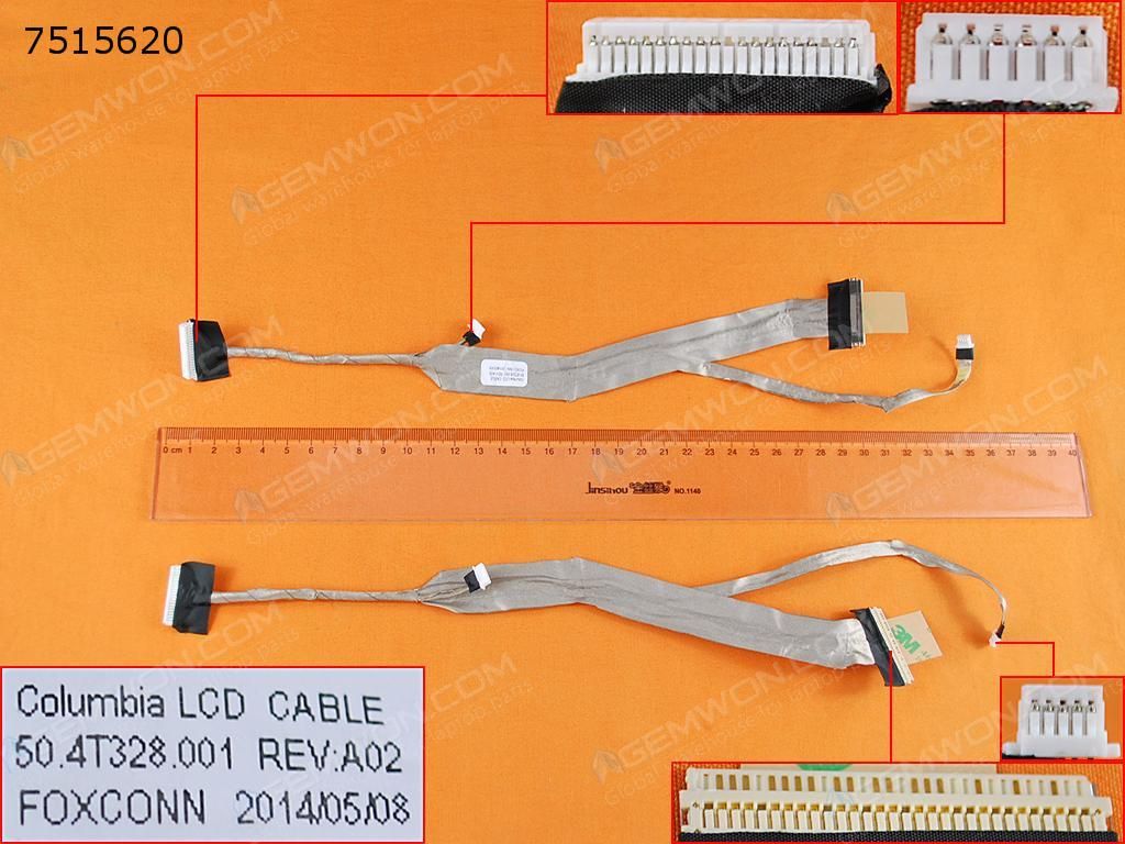 ACER Extensa 5230 5230E 5630Z 5630g  5630ez TravelMate 5330  LCD CABLE 50.4Z410.013 Lcd Kablo Cable