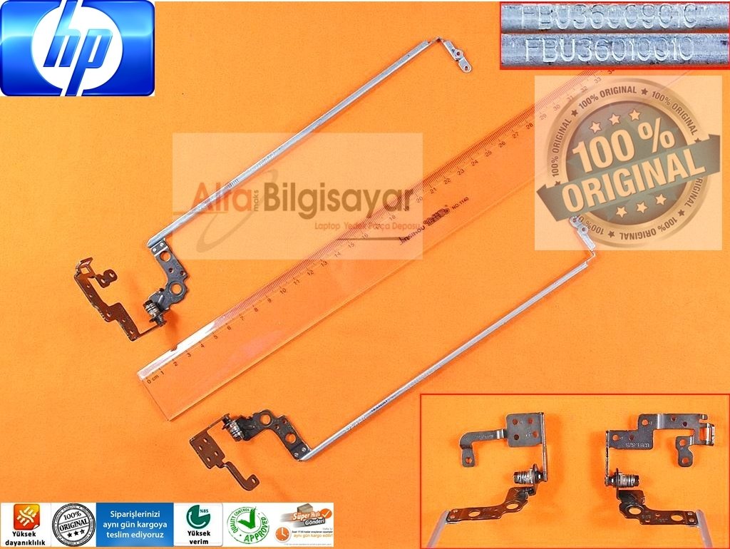 Hp Pavilion Sleekbook 15-B Laptop Hinge Fbu36009010 Fbu36010010 Menteşe Takımı Sag Sol