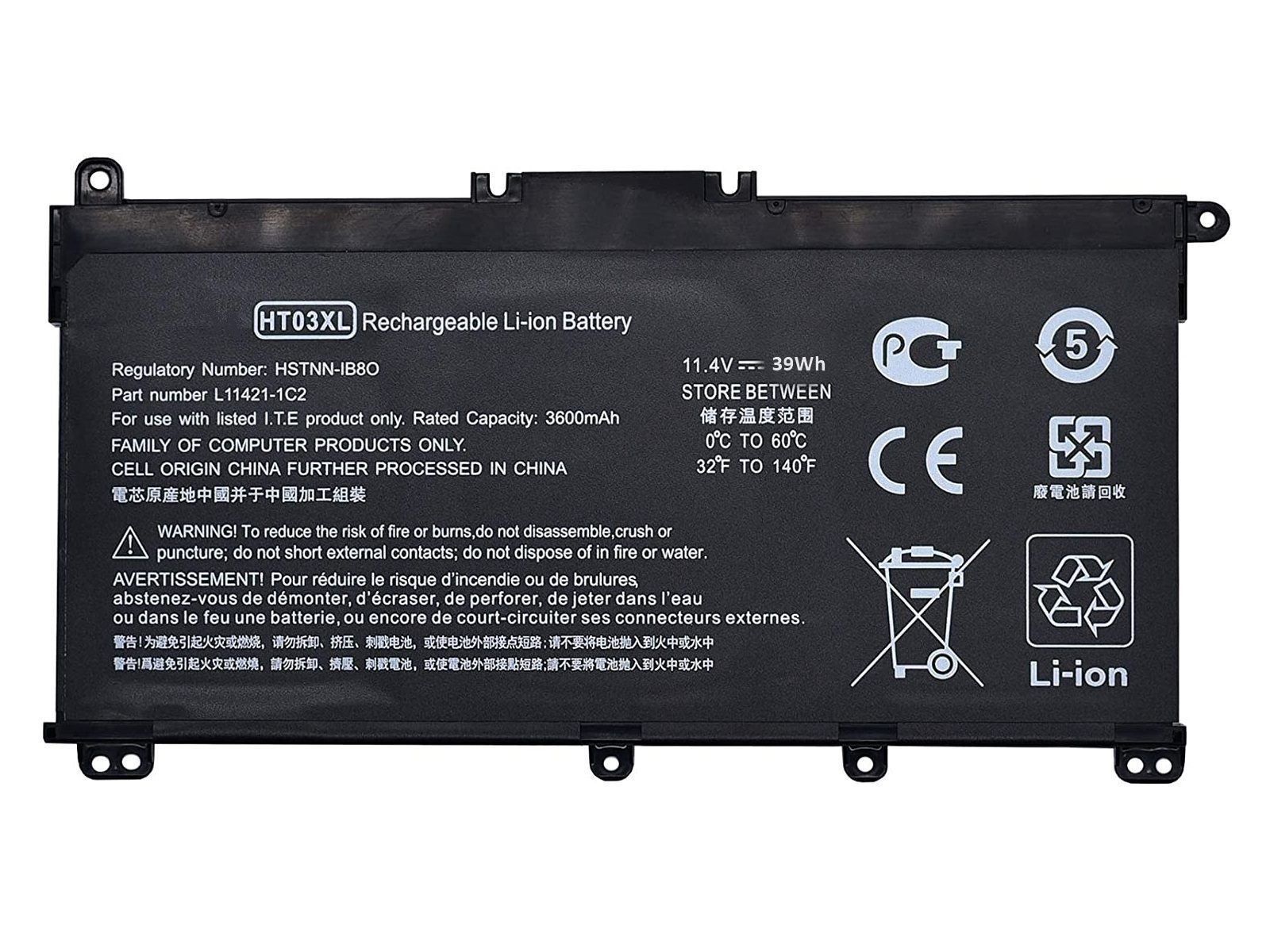 HP Pavilion HT03 HT03XL  250 g7 255 G7,  14-cf, 14-ck, 14-cm 14q-cs, 14s-cf, 14s-cr 15-da, 15-db 15-dw  15q-ds, 15s-du, 15s-fq  17-by, 17-ca, 17t-by  14-ce, 15-cs, 15-cu  15-cw, 15t-cu, Pavilion x360 14-dh, 14m-dh, 14t-dh, 15-dq, 15s-eq, 15s-fq