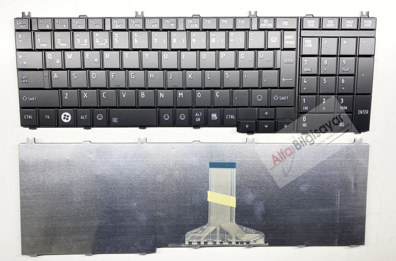 Toshiba Siyah  L750 L750d L755 L755D  L770 L770d L775 L775D Klavye