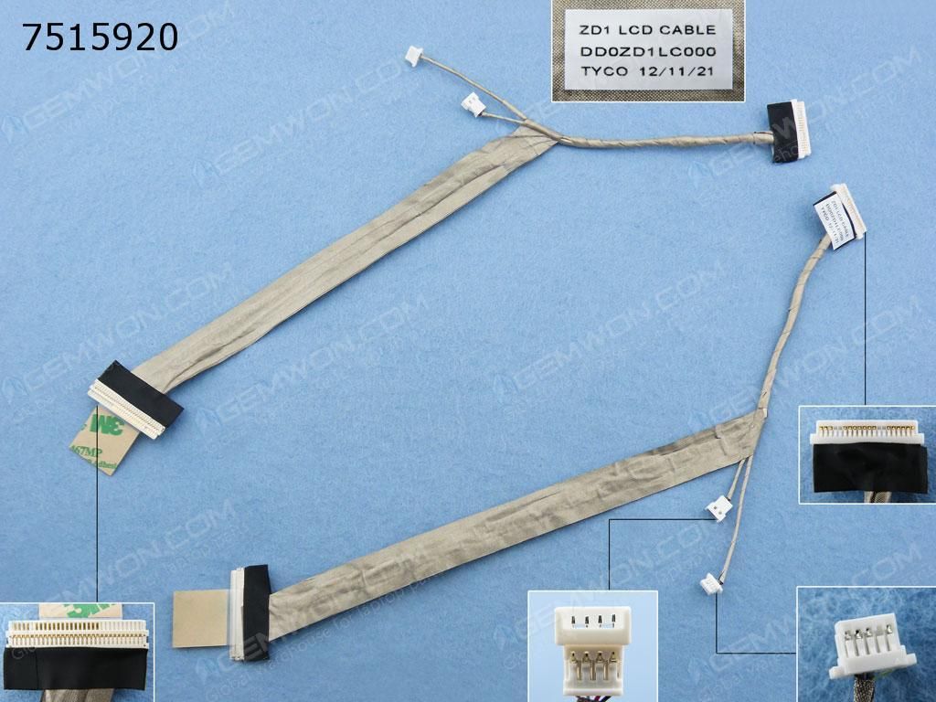 5920 5920g 5920z 5920zg DD0ZD1LC000 Acer Zd1 Flouranlı Tip Lvds Flex Cable