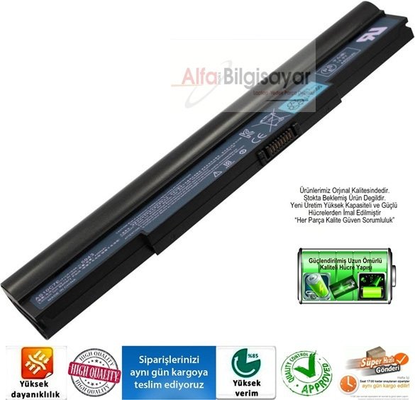 acer Aspire 8943G 8943 8950 8950G 5950G 5943G AS10C5E AS10C7E 14.8v 4400 mah 8 cell 65wh Batarya Pil