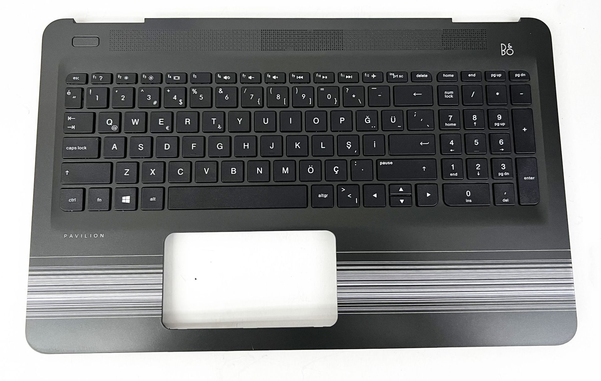 Hp pavilion 15-au 15-aw TPN-Q172 TPN-Q175 klavye + üst kasa takım palmrest