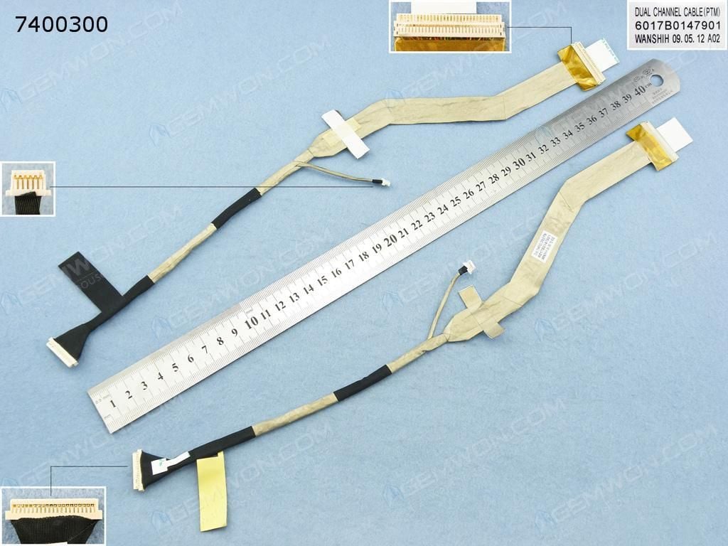 TOSHIBA A300 A305 L300 L305 A305D DATA FLEX KABLO 6017b0147901 6pin İnverterli Modeli