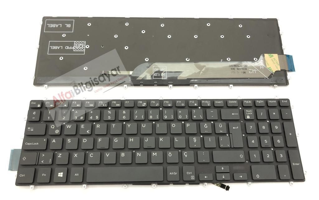 Dell Inspiron orjinal Işıklı G3 15 3590, 3593 P75F p72f 5565 5567 17 5765 5767 7566 7567 9J9KG 09J P65F001 Inspiron 15 Gaming 7577 p35e, G3 3779, P66F, g3 15 3579, Klavye Tuş Takımı