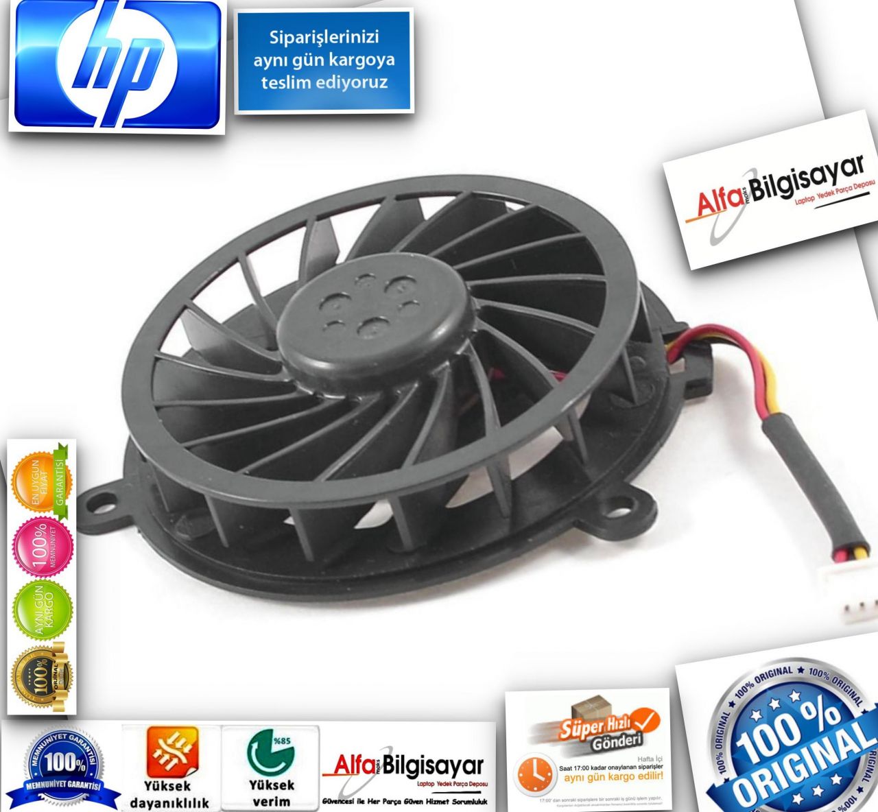 HP Probook 4510S  HP 4515S  HP 4710S  Cooling Fan