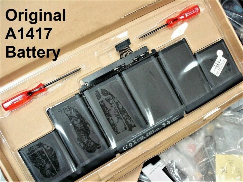 MacBook Pro 15 inch Retina A1398 A1417 Battery for Apple MacBook Pro A1398 15'' 2012 2013 Retina MC975 Apple Batarya Orjinal Pil