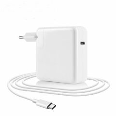 Apple Macbook Usb-C Type-C  20V 4.35A, 15V 3A, 9V 3A, 5V 3A, 87W Muadil  Adaptör Şarj Cihazı