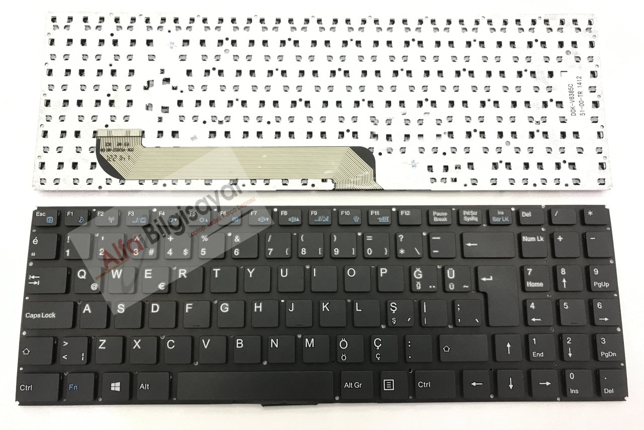Casper Nirvana  M500 CLB CLC DOK-V6385C Klavye Keyboard Tuştakımı