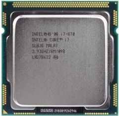 Intel Core i7 870 İşlemci Dört Çekirdekli  2.93GHz LGA 1156 pin 8M Önbellek Masaüstü CPU