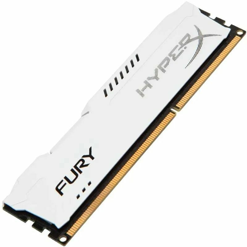 HyperX Fury White 8GB 1600MHz DDR3 Ram HX316C10FW/8