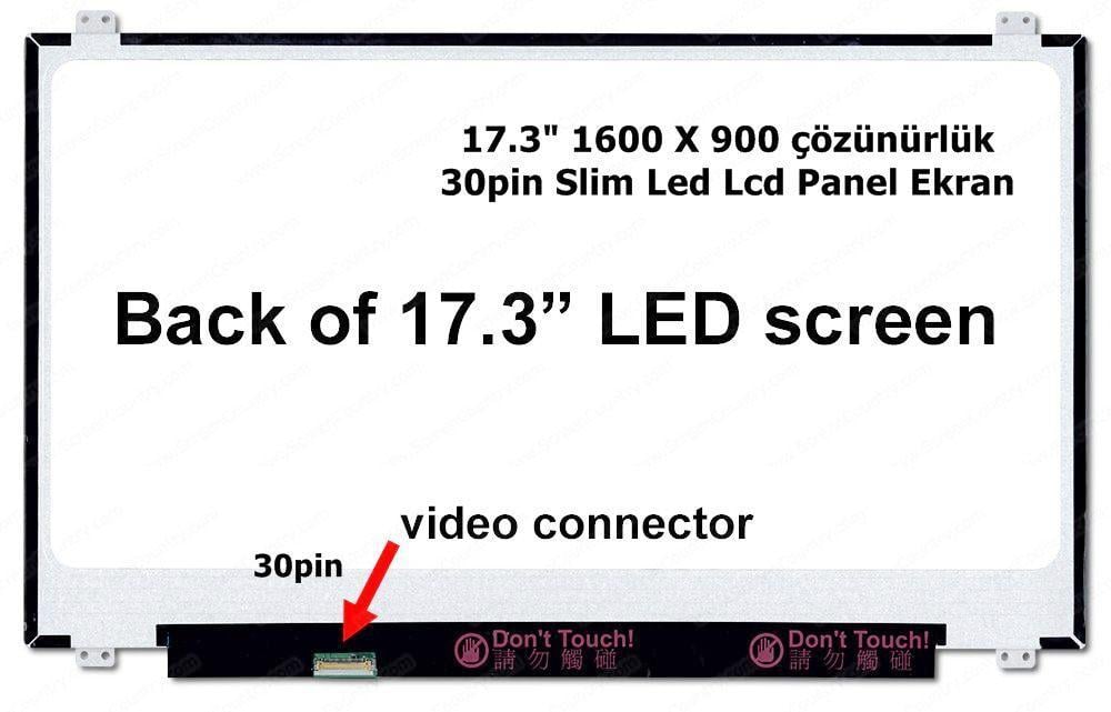 17.3 slim 30pin 1600X900   NT173WDM-N21  B173RTN02.0,  B173RTN02.1,  B173RTN02.2,  NT173WDM-N11,  N173FGA-E34,  LTN173KT04 B173Rtn02.1 B173Rtn02.2 Ltn173Kt04-H01 N173Fga-E44 Nt173Wdm-N21 NT173WDM-N27