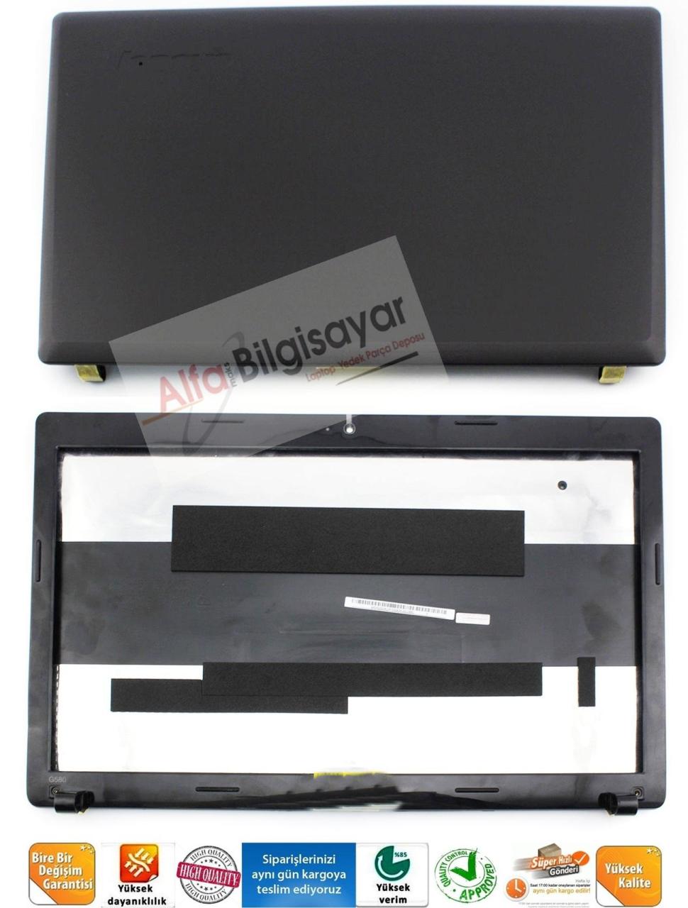 Lenovo IdeaPad N580 N585 N586 20182 AP0QN000900 Lcd Back Cover  kasa + çerçeve bezel