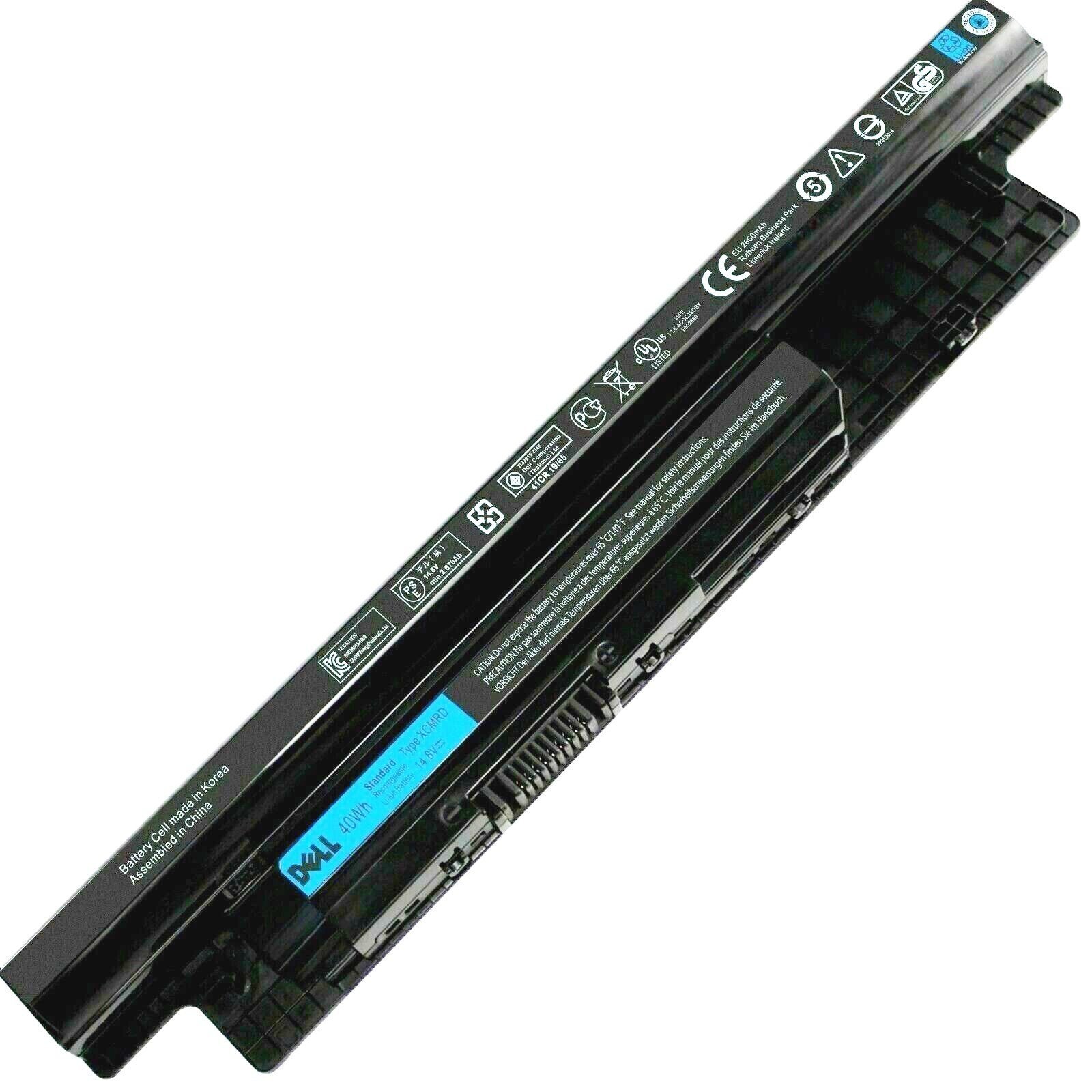 Dell Inspiron Orjınal xcrmd  Xcmrd 3421 5421 3878  3521 5521 3721 5721 5737  5437 5537 3721 3737 15R-1528R Vostro 2421 2521 Precision M2800 mr90y Batarya Pil 14.8V 40WH 3531 3537 3541 3542 3543 3721 3737  p40f 14.8v 2630mah 40wh