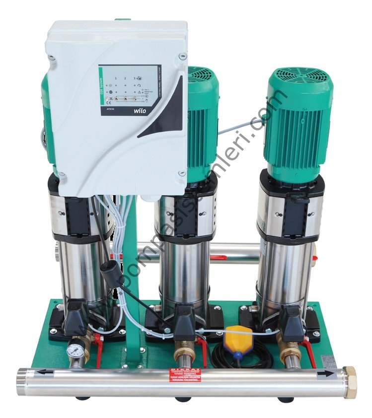 COE3-Helix V 606-1/16/E/S 1,1 KW Trifaze Çok Kademeli Dikey 3 Pompalı Hidrofor