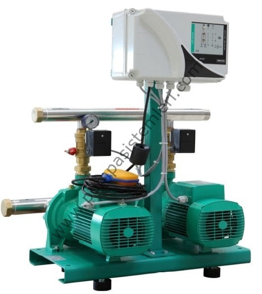 COE2-WP 101 2x1,5KW Trifaze Yatay Monoblok 2 Pompalı Hidrofor