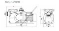 İnitial Pool 3.0 M 2.20Kw Monofaze Ön Filtreli Havuz Pompası