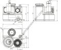 Drainlift Sani-S.11M/1 Monofaze Bir Pompalı Foseptik Tahliye Cihazı