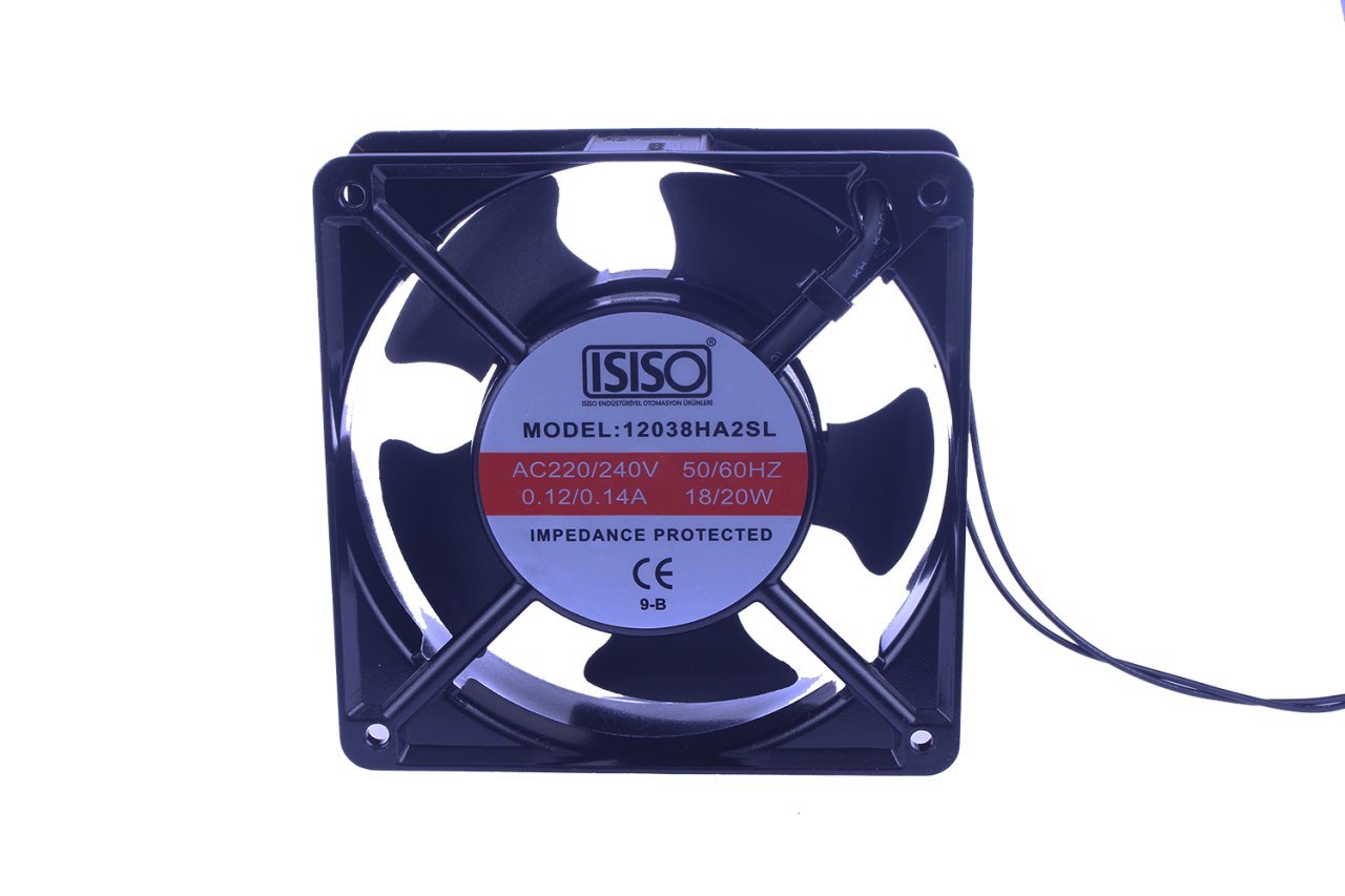 ISISO Fan 120x120x38  AC 220-240v