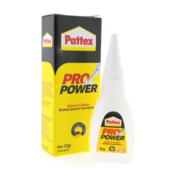 Pattex Pro Power Süper Japon Yapıştırıcı 15gr.