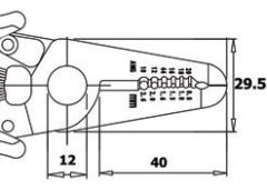 Piergiacomi CSP.30.1D Antistatok Kablo Soyucu