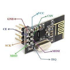 NRF24L01 2.4GHz Transceiver Modül