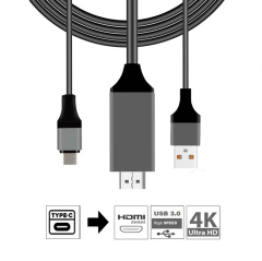 Sunline 170700 Type-C HDMI USB 3.1 4K 60Hz 30Hz Kablosu