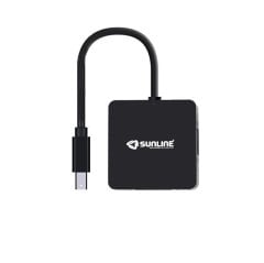 Sunline 170627 Mini Displayport-HDMI/VGA/DVI Dönüştürücü