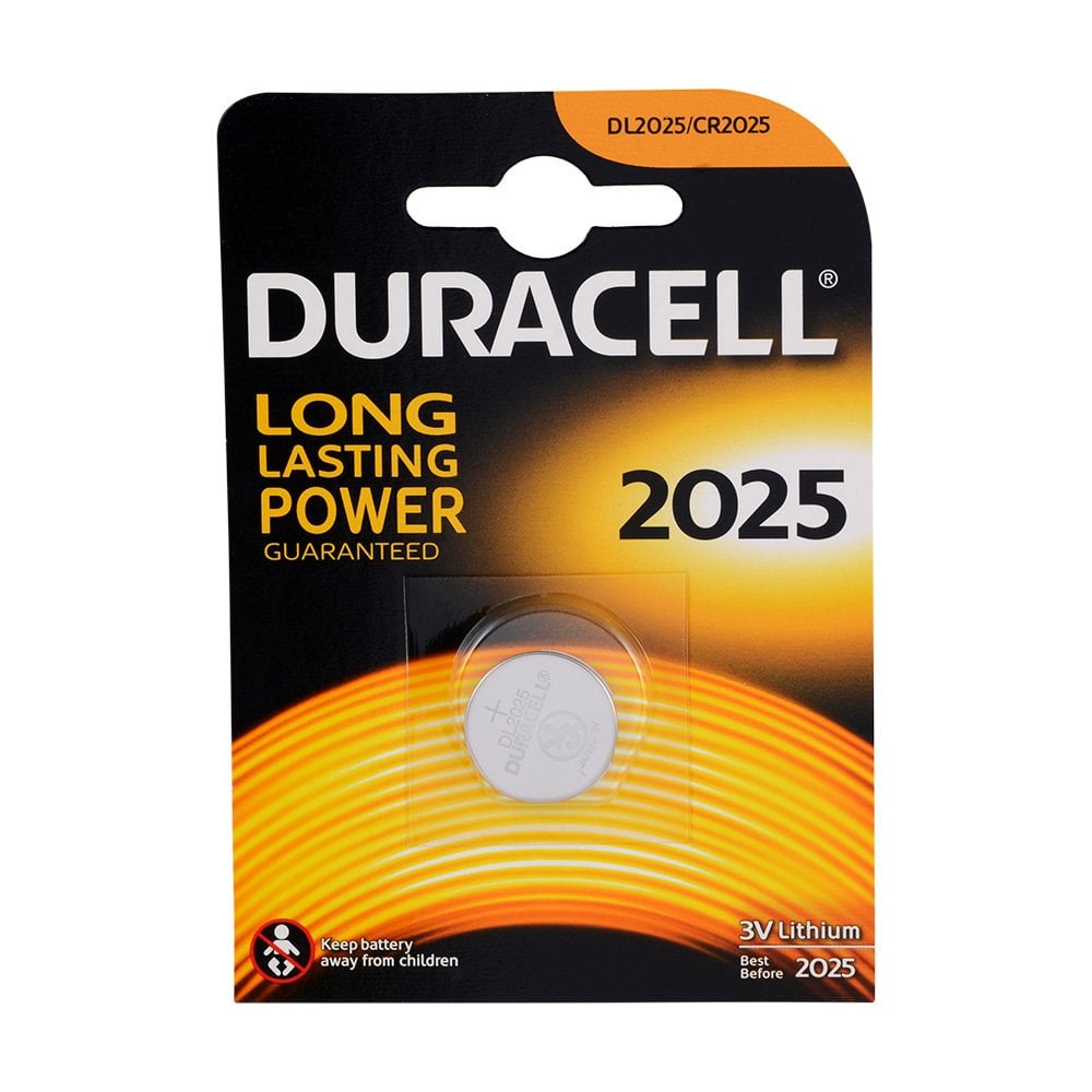 Duracell CR2025 Lithium 3V Pil 1li