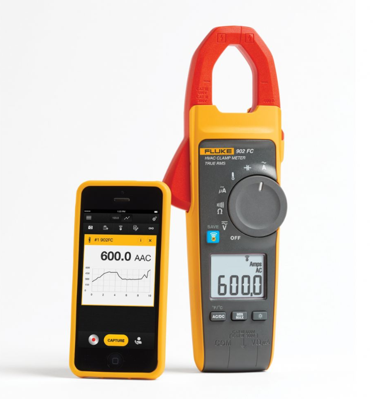 Fluke 902FC - True RMS HVAC Pens Ampermetre