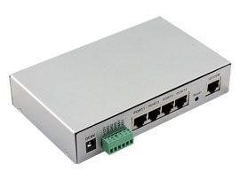 TCP/IP - 4 port RS232/422/485 Çevirici