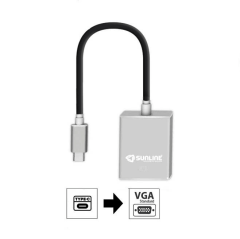 Sunline 170668 Type-C USB 3.1 Type-C/ VGA Dönüştürücü