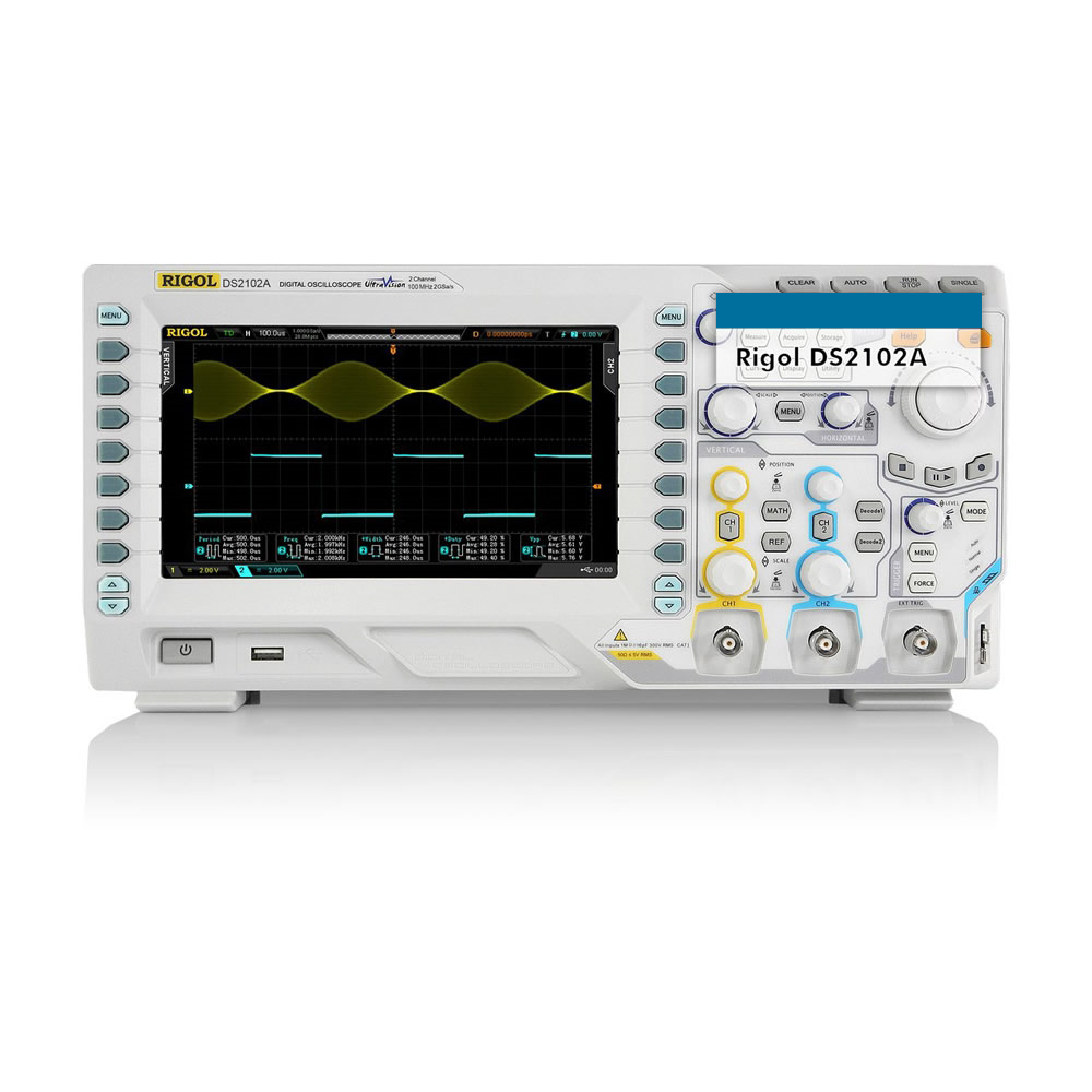 Rigol DS2102A 100MHz 2 Kanal Dijital Hafızalı Osiloskop