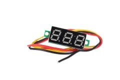 0.28 inç 0-100v DC Ayarlanabilir LED Dijital Voltmetre