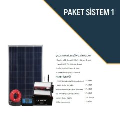 Mini Güneş Enerji Paketimiz KO-M