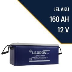 Lexron LR160AH 12v 160Ah Jel Akü
